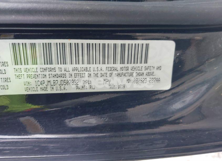 Photo 9 of 2018 Jeep Cherokee LATITUDE PLUS 4X4 (VIN 1C4PJMLB7JD507892)