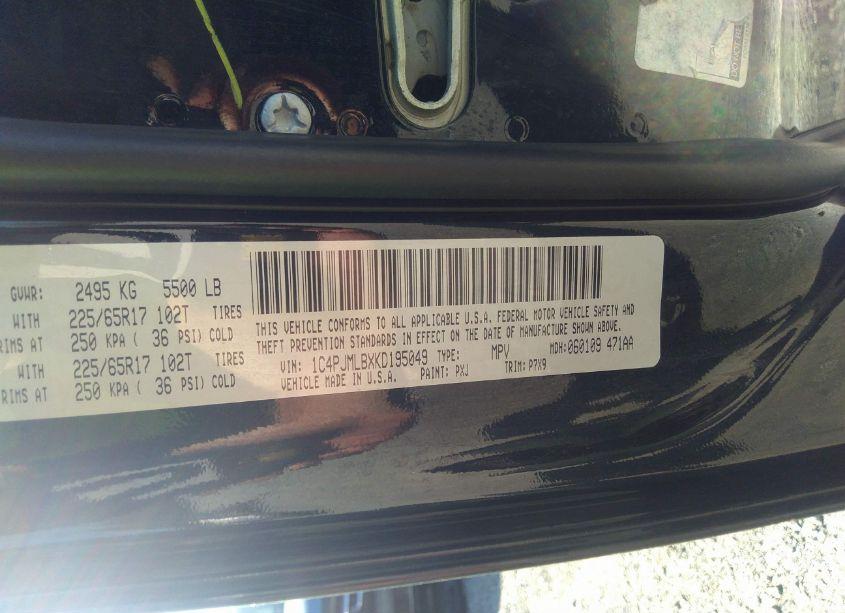 Photo 9 of 2019 Jeep Cherokee LATITUDE PLUS 4X4 (VIN 1C4PJMLBXKD195049)