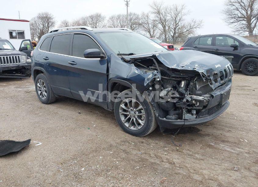 2021 Jeep Cherokee LATITUDE LUX 4X4 (VIN 1C4PJMMN4MD126966) main photo