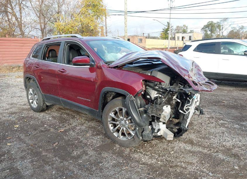 2021 Jeep Cherokee LATITUDE LUX 4X4 (VIN 1C4PJMMX5MD143244) main photo
