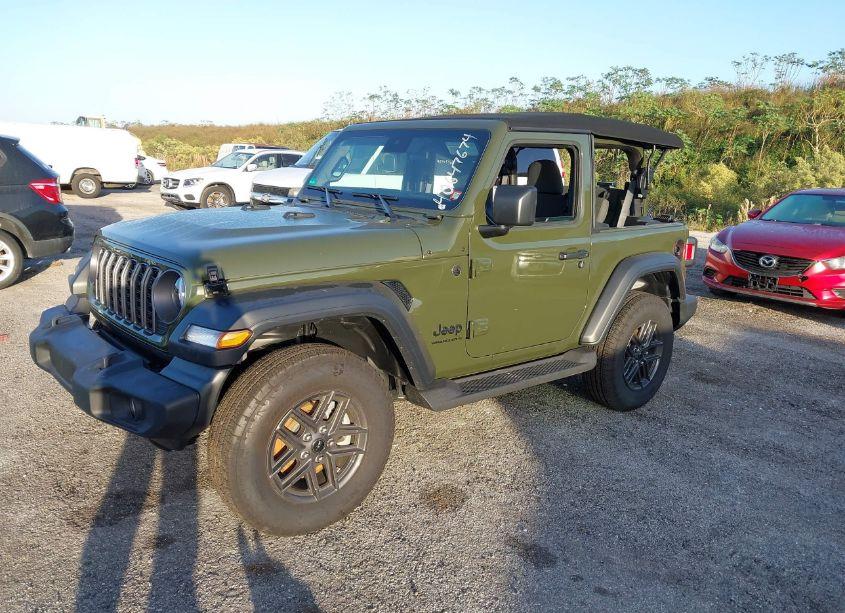 Photo 2 of 2024 Jeep Wrangler 2-DOOR SPORT S 4X4 (VIN 1C4PJXAG0RW170224)