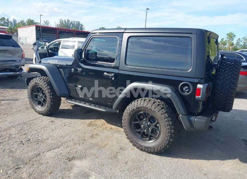 Photo 3 of 2024 Jeep Wrangler 2-DOOR WILLYS 4X4 (VIN 1C4PJXAG0RW298950)