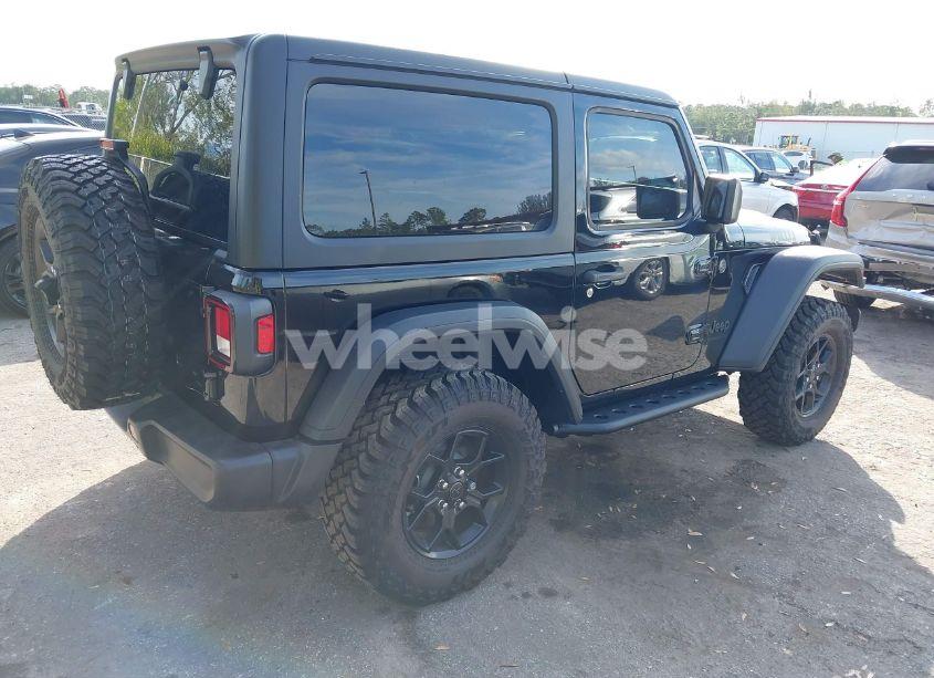 Photo 4 of 2024 Jeep Wrangler 2-DOOR WILLYS 4X4 (VIN 1C4PJXAG0RW298950)