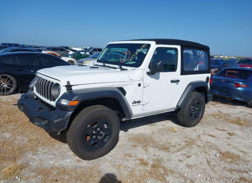 Photo 2 of 2024 Jeep Wrangler 2-DOOR SPORT 4X4 (VIN 1C4PJXAG3RW354508)
