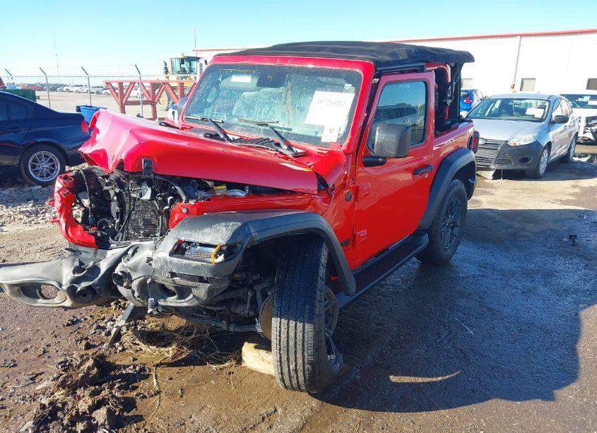 Photo 2 of 2024 Jeep Wrangler 2-DOOR SPORT S 4X4 (VIN 1C4PJXAG9RW139828)