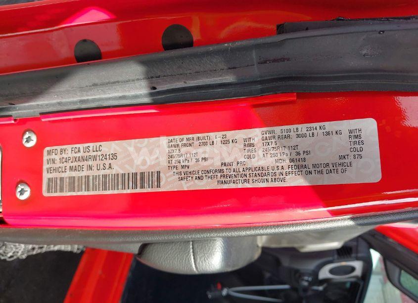 Photo 9 of 2024 Jeep Wrangler 2-DOOR SPORT S 4X4 (VIN 1C4PJXAN4RW124135)