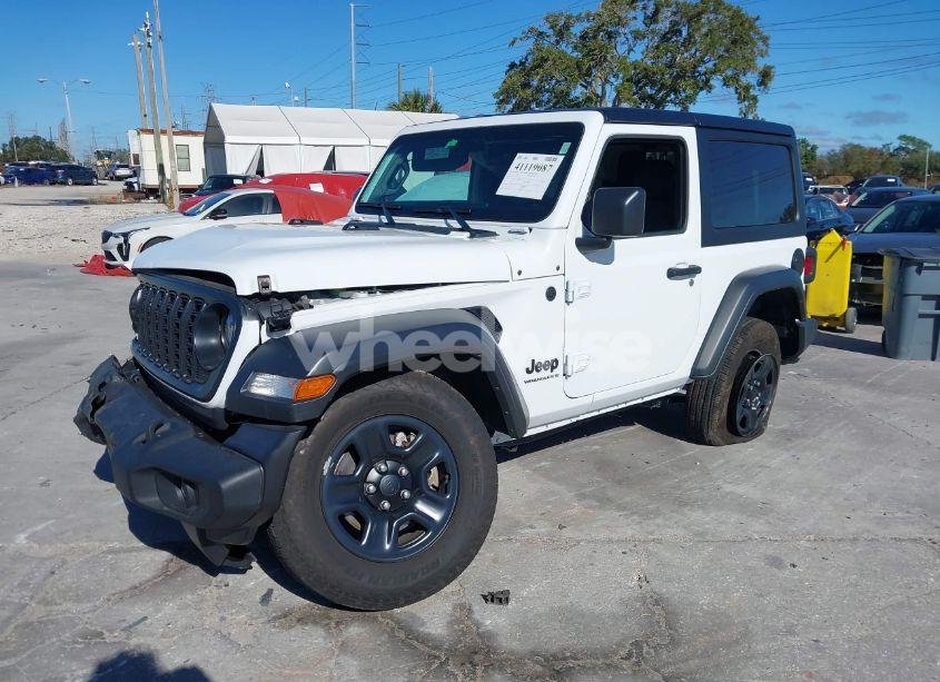 Photo 2 of 2024 Jeep Wrangler 2-DOOR SPORT 4X4 (VIN 1C4PJXAN4RW125270)