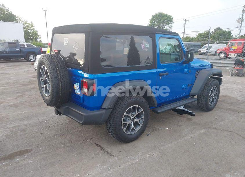 Photo 4 of 2024 Jeep Wrangler 2-DOOR SPORT S 4X4 (VIN 1C4PJXANXRW160377)