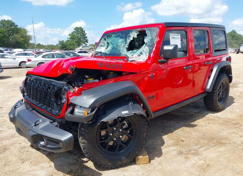 Photo 2 of 2024 Jeep Wrangler WILLYS (VIN 1C4PJXDG1RW238395)