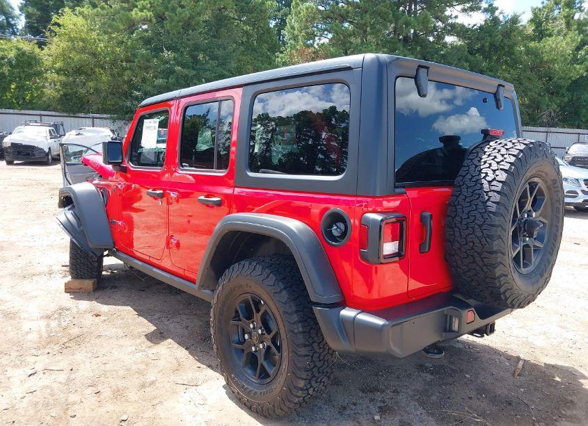 Photo 3 of 2024 Jeep Wrangler WILLYS (VIN 1C4PJXDG1RW238395)