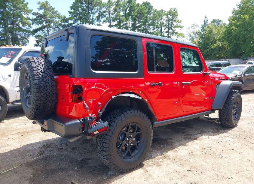 Photo 4 of 2024 Jeep Wrangler WILLYS (VIN 1C4PJXDG1RW238395)