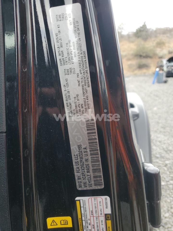 Photo 12 of 2024 JEEP WRANGLER SPORT (VIN 1C4PJXDG2RW332155)