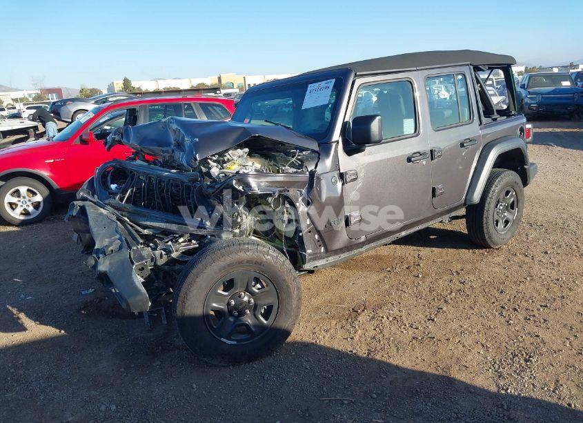 Photo 2 of 2024 Jeep Wrangler 4-DOOR SPORT 4X4 (VIN 1C4PJXDG4RW280009)