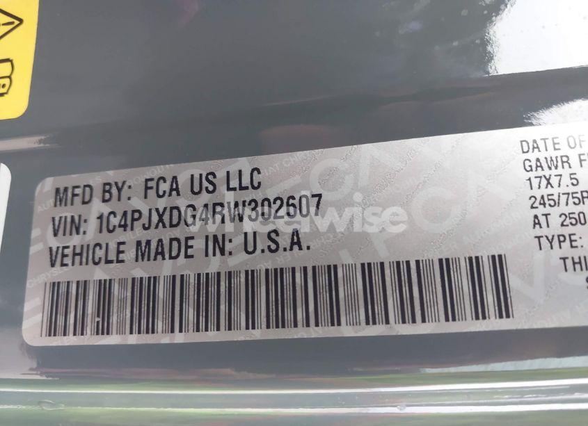 Photo 9 of 2024 Jeep Wrangler 4-DOOR SPORT S 4X4 (VIN 1C4PJXDG4RW302607)