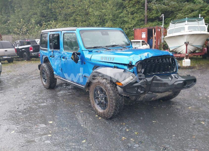 2024 Jeep Wrangler 4-DOOR WILLYS 4X4 (VIN 1C4PJXDG5RW259234) main photo