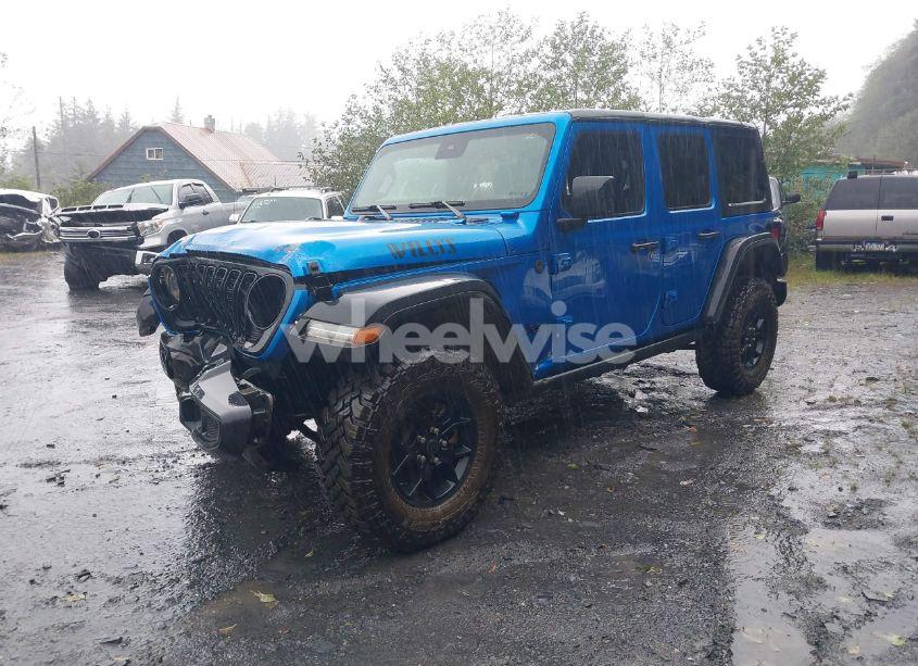 Photo 2 of 2024 Jeep Wrangler 4-DOOR WILLYS 4X4 (VIN 1C4PJXDG5RW259234)