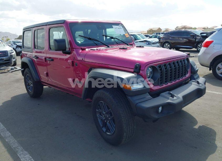 2024 Jeep Wrangler 4-DOOR SPORT S 4X4 (VIN 1C4PJXDG5RW320193) main photo