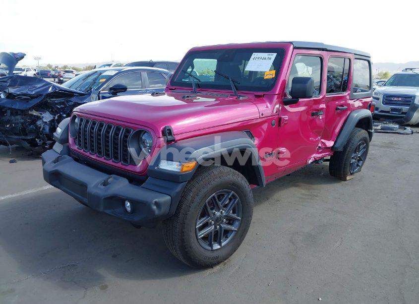 Photo 2 of 2024 Jeep Wrangler 4-DOOR SPORT S 4X4 (VIN 1C4PJXDG5RW320193)