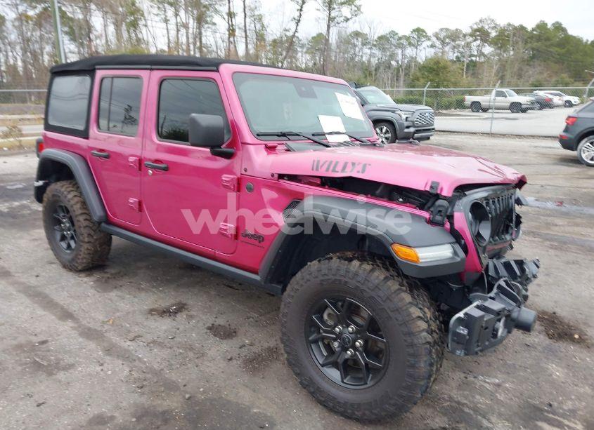 2024 Jeep Wrangler 4-DOOR WILLYS 4X4 (VIN 1C4PJXDG6RW320025) main photo