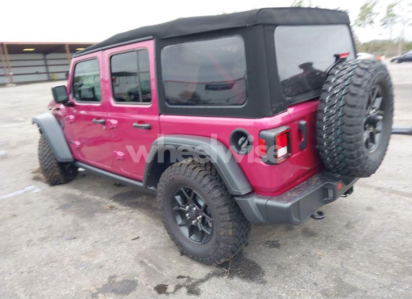 Photo 3 of 2024 Jeep Wrangler 4-DOOR WILLYS 4X4 (VIN 1C4PJXDG6RW320025)