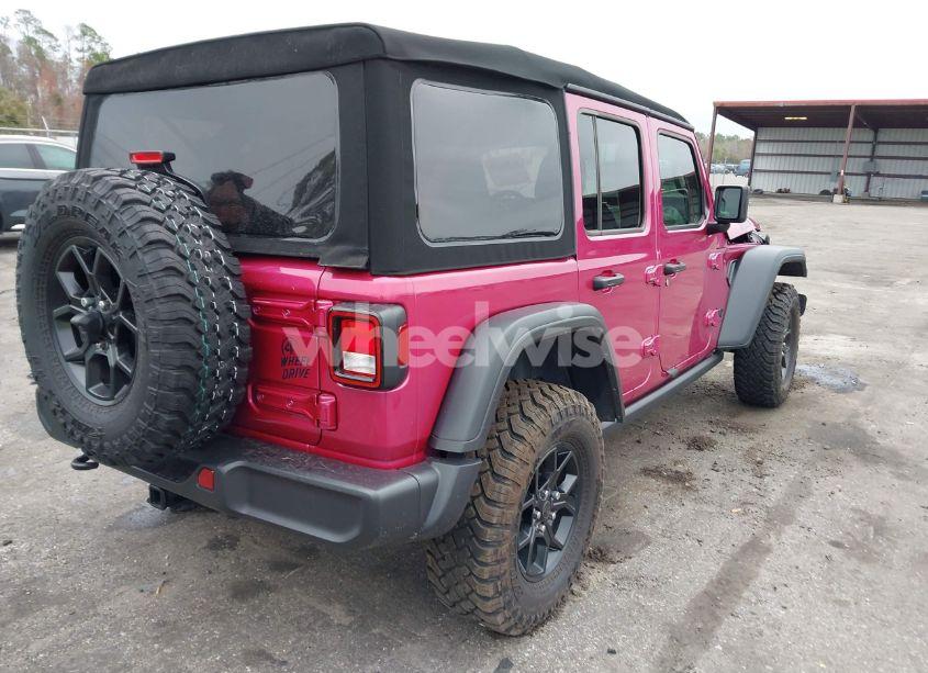 Photo 4 of 2024 Jeep Wrangler 4-DOOR WILLYS 4X4 (VIN 1C4PJXDG6RW320025)