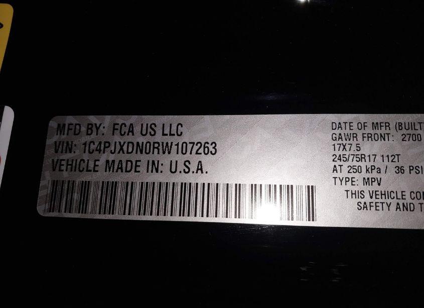 Photo 9 of 2024 Jeep Wrangler 4-DOOR SPORT S 4X4 (VIN 1C4PJXDN0RW107263)