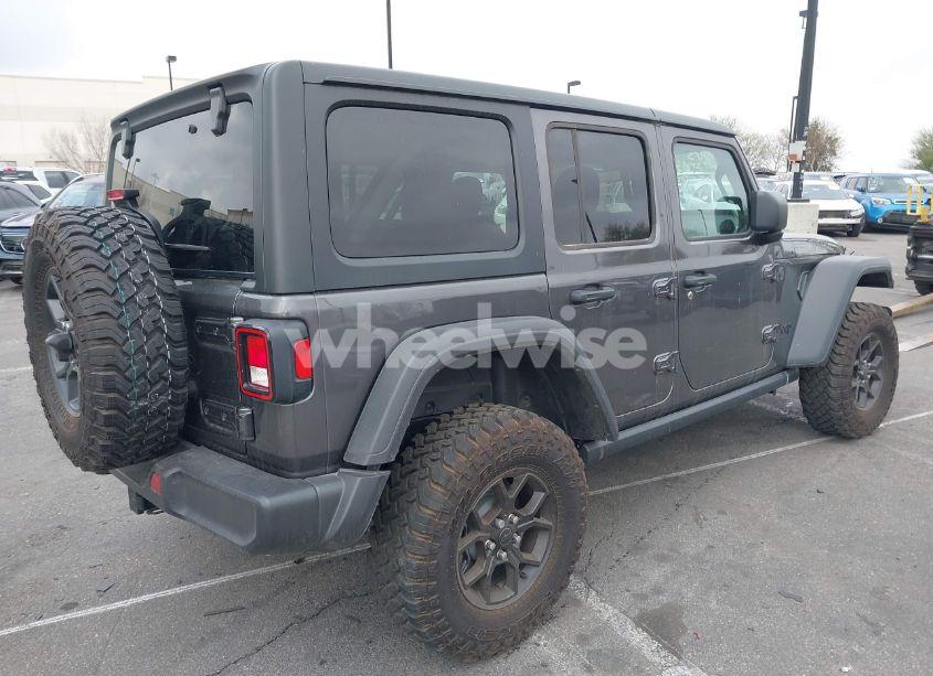 Photo 4 of 2024 Jeep Wrangler 4-DOOR WILLYS 4X4 (VIN 1C4PJXDN4RW106374)
