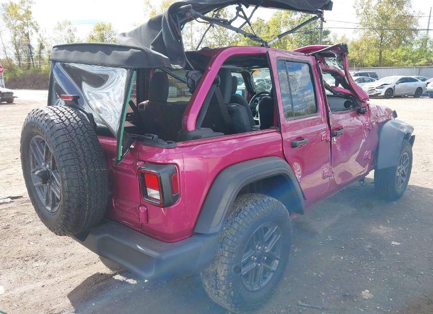 Photo 4 of 2024 Jeep Wrangler 4-DOOR SPORT S 4X4 (VIN 1C4PJXDN4RW354799)