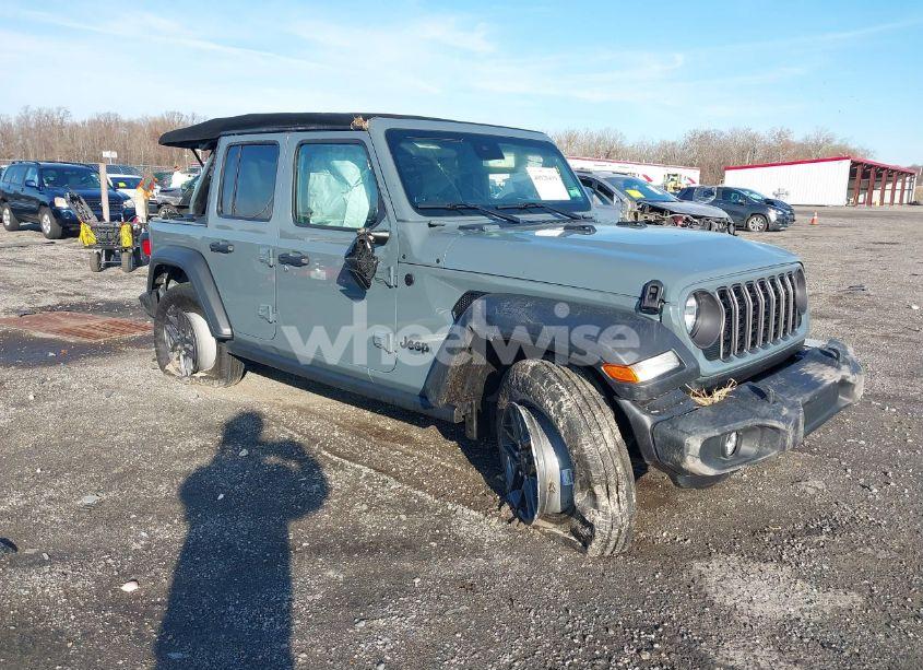 2024 Jeep Wrangler 4-DOOR SPORT S 4X4 (VIN 1C4PJXDN6RW306365) main photo