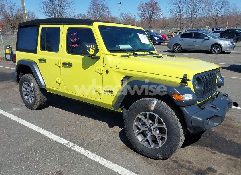 2024 Jeep Wrangler 4-DOOR SPORT S 4X4 (VIN 1C4PJXDN8RW111092) main photo