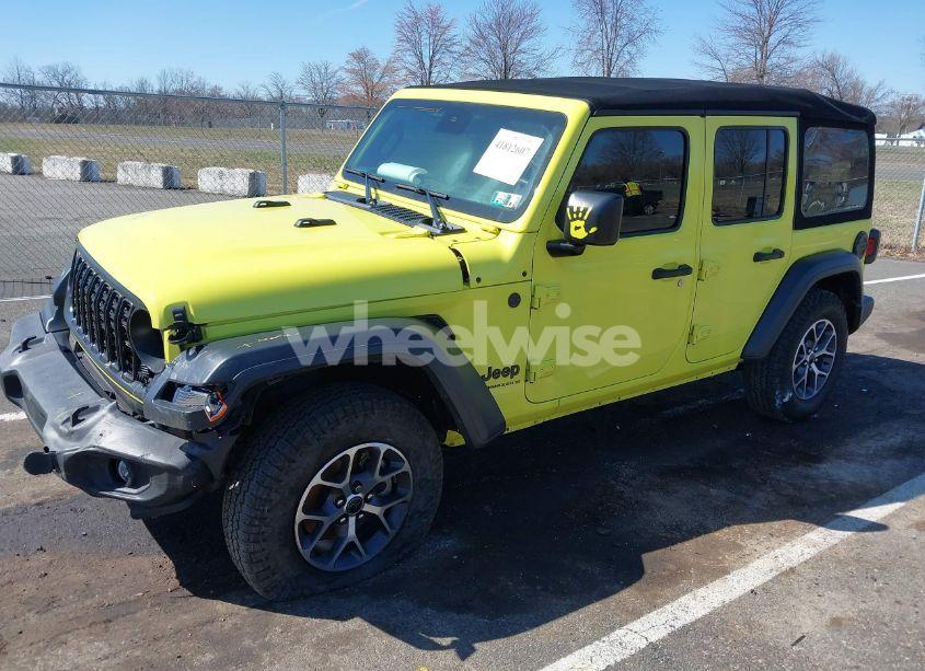 Photo 2 of 2024 Jeep Wrangler 4-DOOR SPORT S 4X4 (VIN 1C4PJXDN8RW111092)