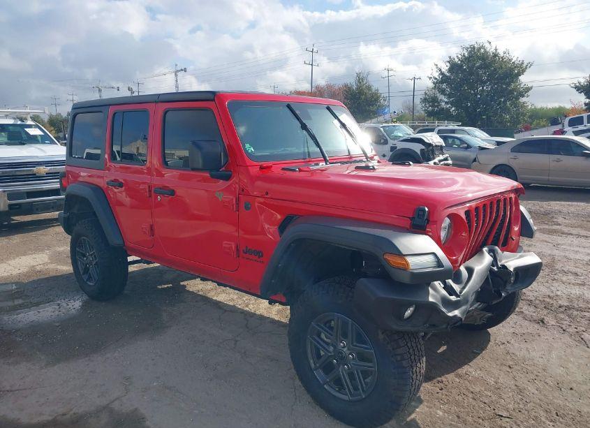 2024 Jeep Wrangler 4-DOOR SPORT S 4X4 (VIN 1C4PJXDNXRW110431) main photo