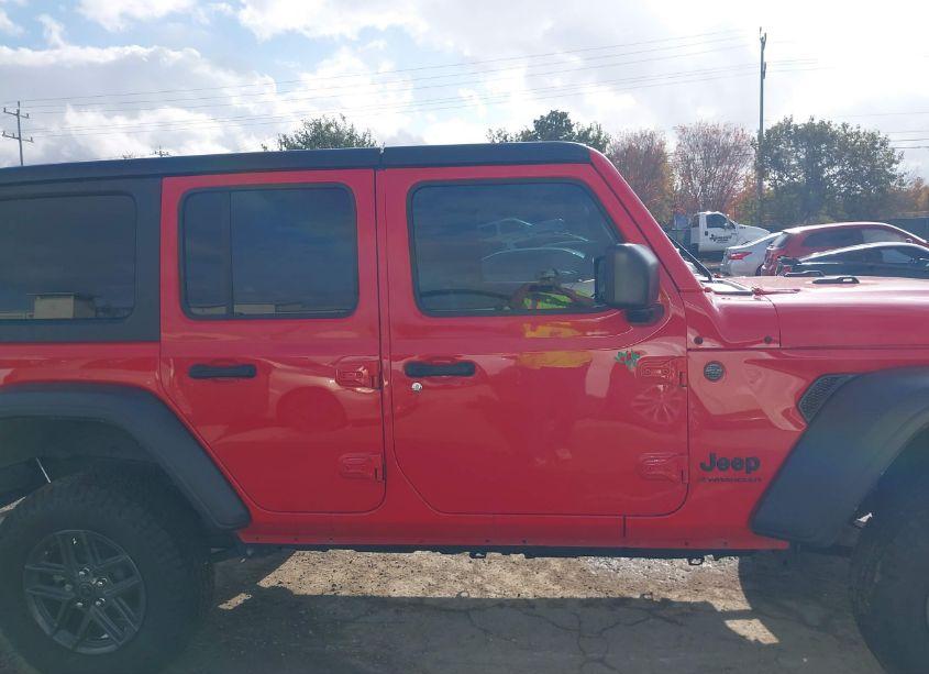 Photo 13 of 2024 Jeep Wrangler 4-DOOR SPORT S 4X4 (VIN 1C4PJXDNXRW110431)