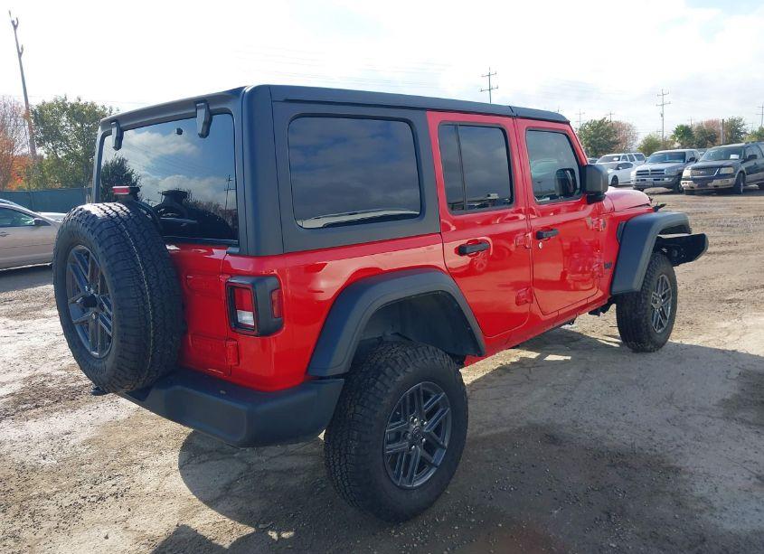 Photo 4 of 2024 Jeep Wrangler 4-DOOR SPORT S 4X4 (VIN 1C4PJXDNXRW110431)