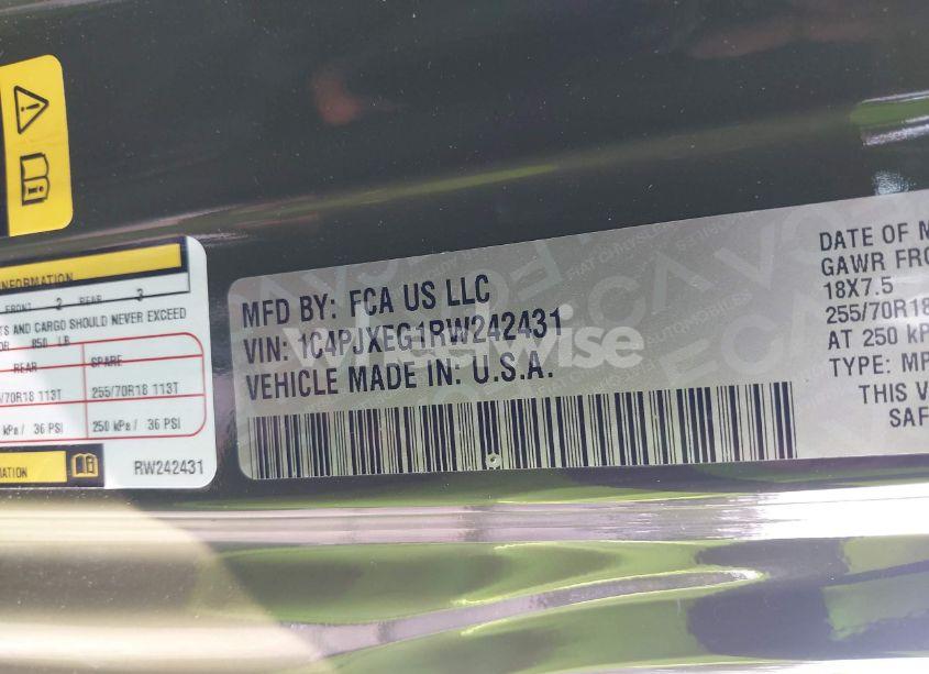 Photo 9 of 2024 Jeep Wrangler 4-DOOR SAHARA 4X4 (VIN 1C4PJXEG1RW242431)