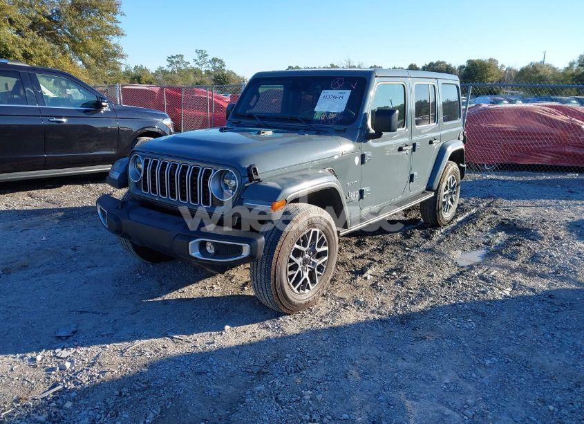 Photo 2 of 2024 Jeep Wrangler 4-DOOR SAHARA 4X4 (VIN 1C4PJXEGXRW281566)