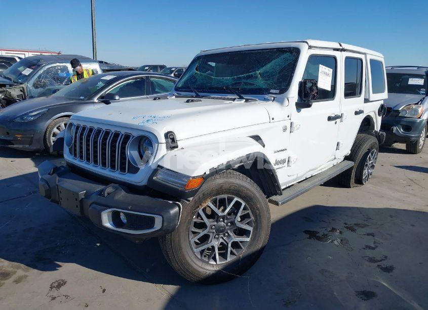 Photo 2 of 2024 Jeep Wrangler 4-DOOR SAHARA 4X4 (VIN 1C4PJXEGXRW364527)