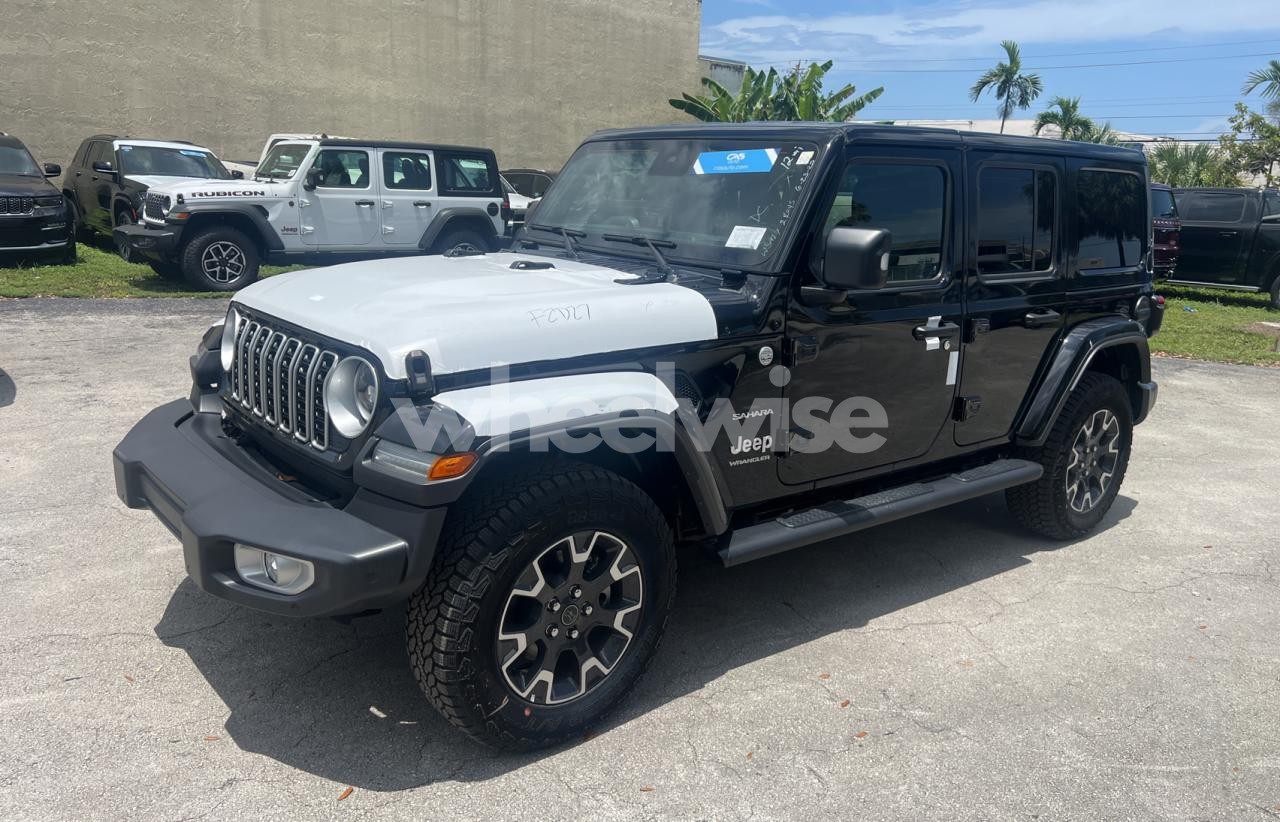 Photo 2 of 2024 JEEP WRANGLER SAHARA (VIN 1C4PJXEN2RW250259)