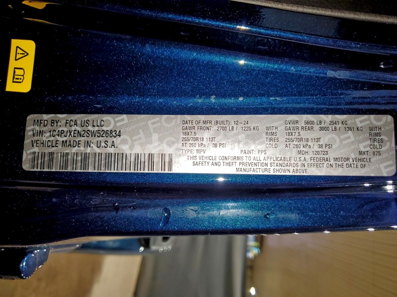 Photo 13 of 2025 JEEP WRANGLER SAHARA (VIN 1C4PJXEN2SW526834)