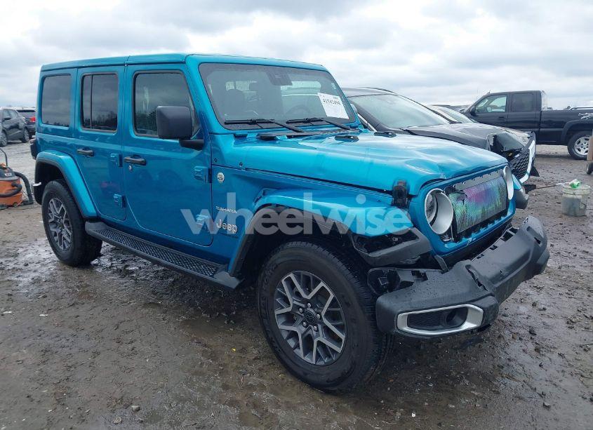 2024 Jeep Wrangler 4-DOOR SAHARA 4X4 (VIN 1C4PJXEN5RW180207) main photo