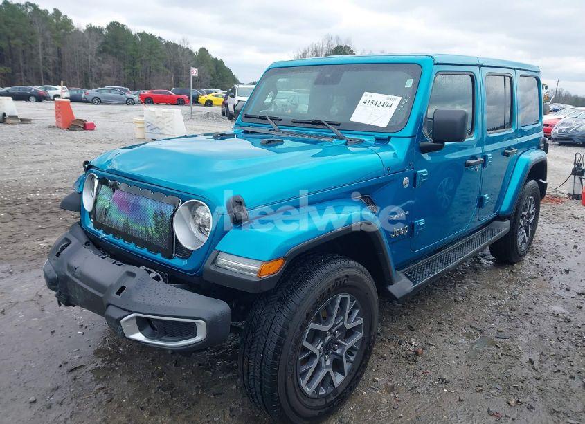 Photo 2 of 2024 Jeep Wrangler 4-DOOR SAHARA 4X4 (VIN 1C4PJXEN5RW180207)