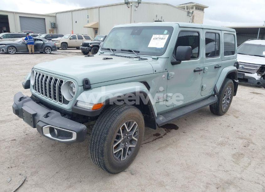 Photo 2 of 2024 Jeep Wrangler 4-DOOR SAHARA 4X4 (VIN 1C4PJXEN6RW120260)
