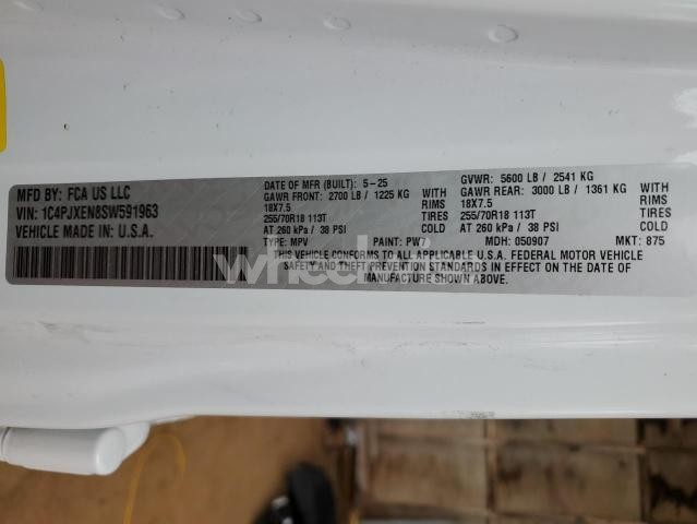 Photo 12 of 2025 JEEP WRANGLER SAHARA (VIN 1C4PJXEN8SW591963)