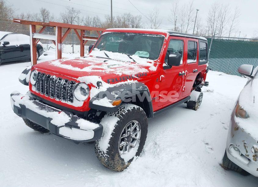 Photo 2 of 2024 Jeep Wrangler 4-DOOR RUBICON 4X4 (VIN 1C4PJXFG0RW368035)