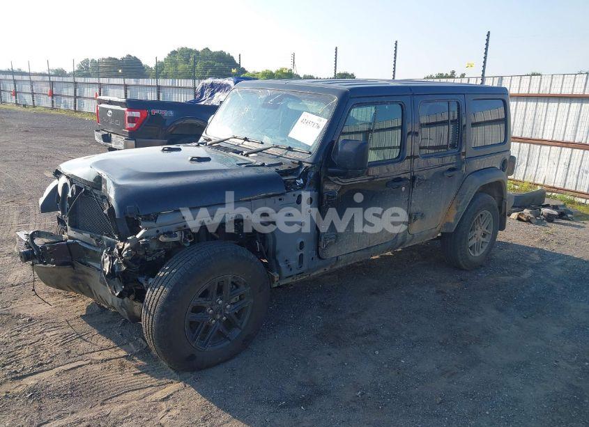 Photo 2 of 2024 Jeep Wrangler 4-DOOR SPORT RHD 4X4 (VIN 1C4PJXKNXRW233973)