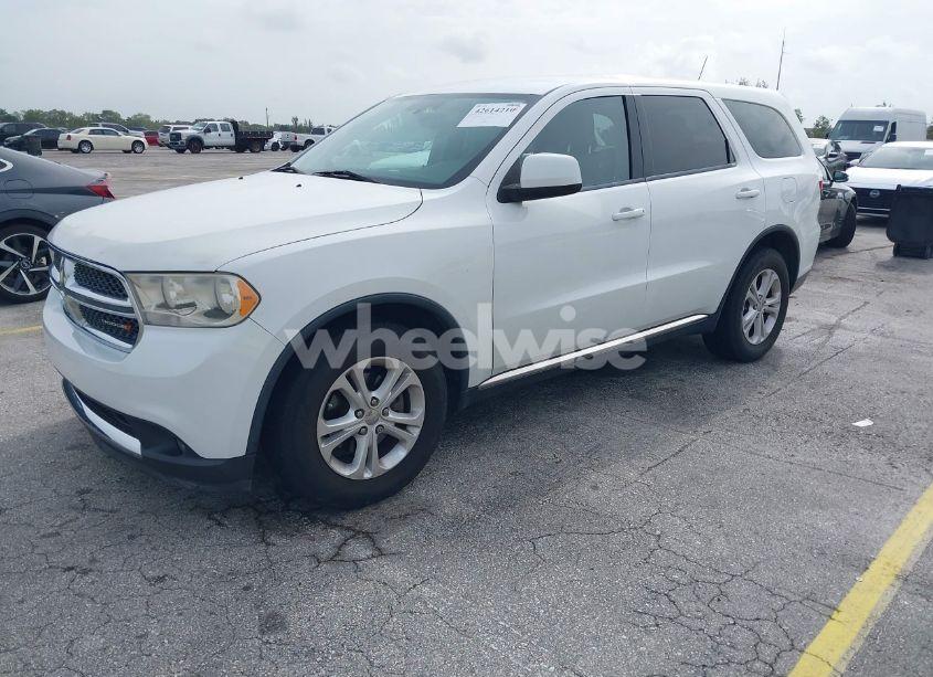 Photo 2 of 2013 Dodge Durango SXT (VIN 1C4RDHAG1DC669503)
