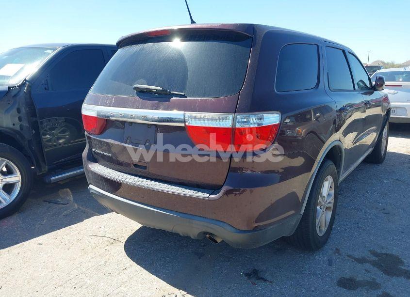 Photo 4 of 2012 Dodge Durango SXT (VIN 1C4RDHAG2CC146568)