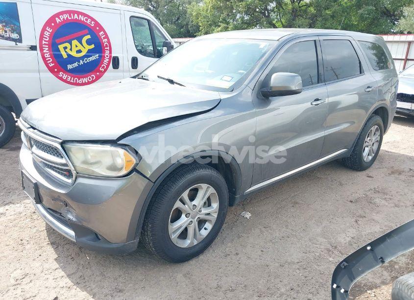Photo 2 of 2012 Dodge Durango SXT (VIN 1C4RDHAG2CC257167)