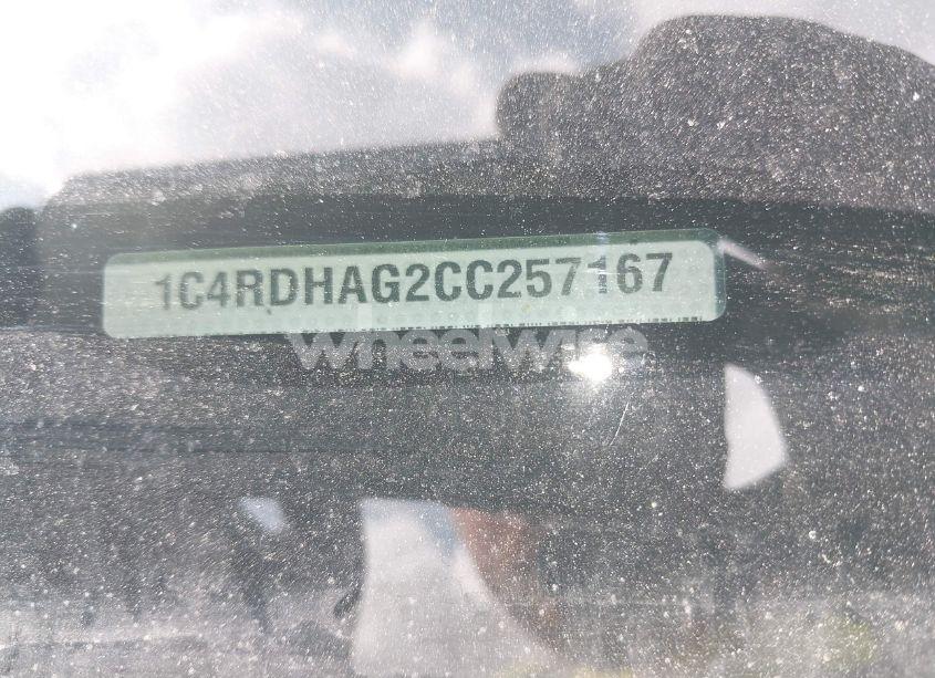 Photo 9 of 2012 Dodge Durango SXT (VIN 1C4RDHAG2CC257167)