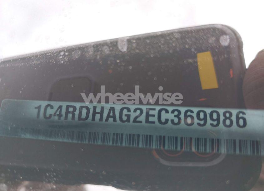 Photo 9 of 2014 Dodge Durango SXT (VIN 1C4RDHAG2EC369986)